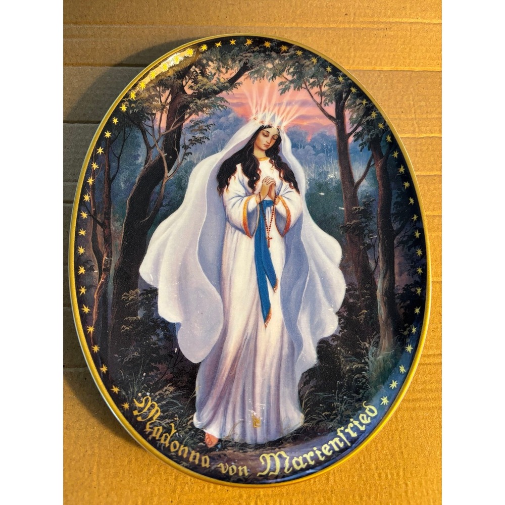 Bradford Exchange Plate  1994 Die Madonna Von Marienfried #A416 Collection